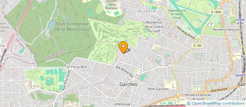 localisation de l'entreprise MADAME INDIA BUNOUST-ROQUERE à GARCHES