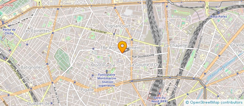 localisation de l'entreprise MADAME INDIA LANGE  PARIS