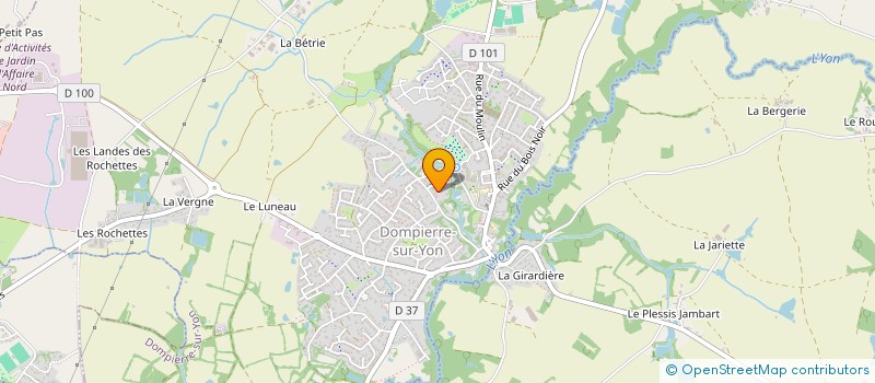 localisation de l'entreprise MADAME INDIANA BALDRAN à DOMPIERRE-SUR-YON