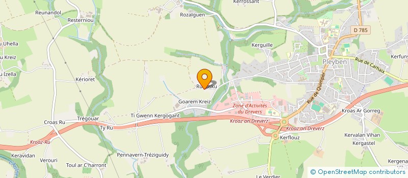 localisation de l'entreprise MADAME INDIANA POUILLY  PLEYBEN