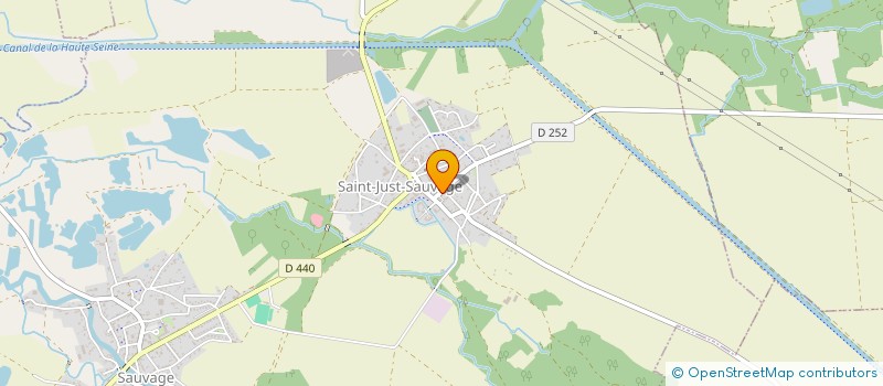 localisation de l'entreprise MADAME INDIANA ROUSSEAU  SAINT-JUST-SAUVAGE