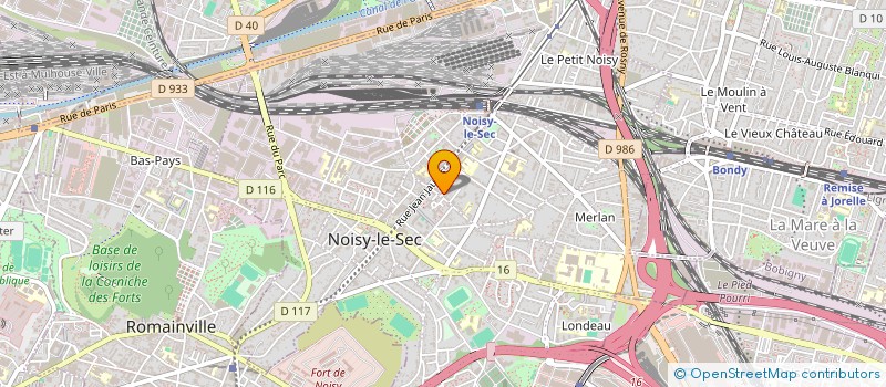 localisation de l'entreprise MADAME INDIRA BRISTRIC à NOISY-LE-SEC