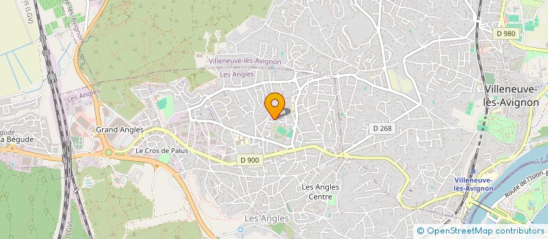 localisation de l'entreprise MADAME INDIRA HERRERA CANETE à LES ANGLES