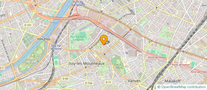 localisation de l'entreprise MADAME INDIRA SEBAS à ISSY-LES-MOULINEAUX