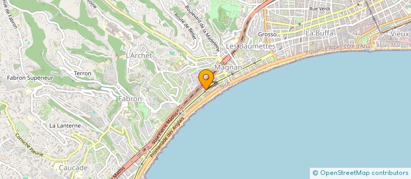 localisation de l'entreprise MADAME INDIRA TAILLANDIER à NICE