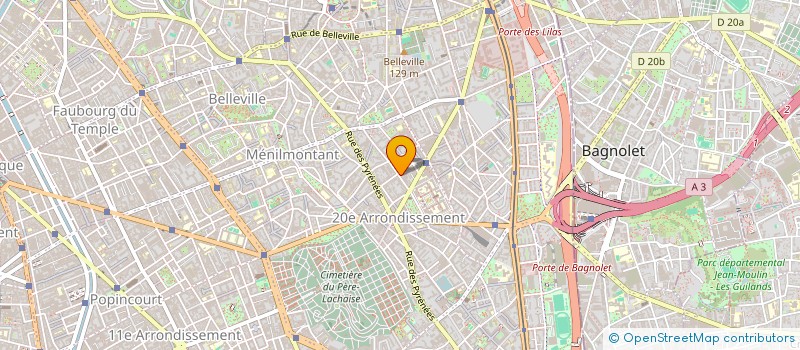 localisation de l'entreprise MADAME INDRA MILOSAVLJEVIC  PARIS