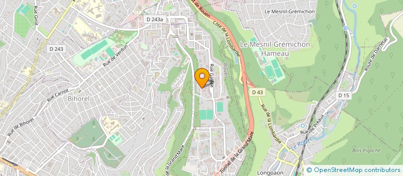 localisation de l'entreprise MADAME INDRA MUTSHIMA à ROUEN