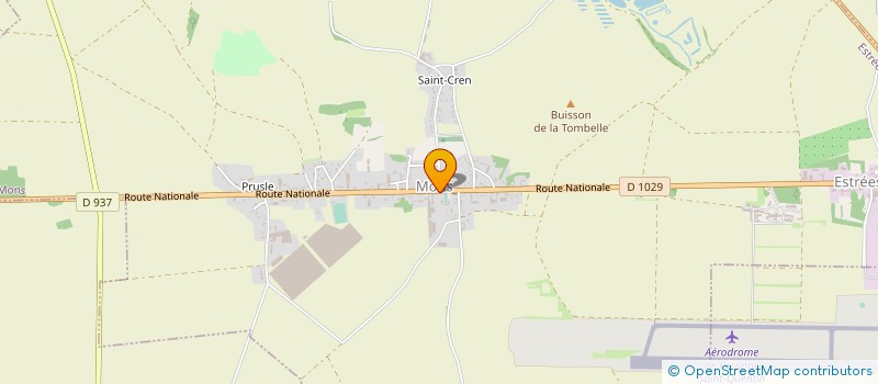 localisation de l'entreprise MADAME INDRA RANSON  ESTREES-MONS