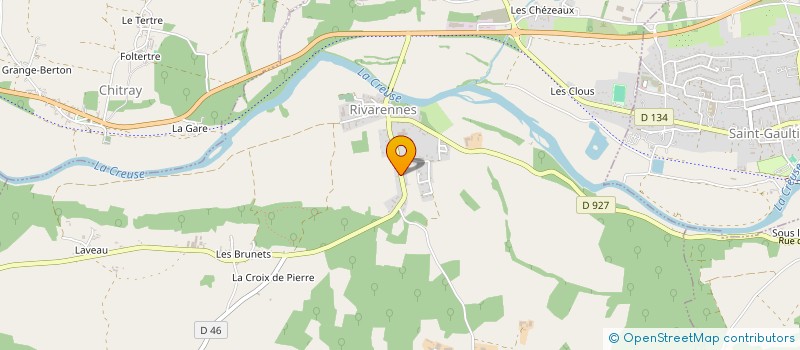 localisation de l'entreprise MADAME INDRA THUILLIER à RIVARENNES