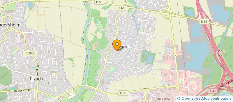 localisation de l'entreprise MADAME INDRID HEIMBRAND  SAUSHEIM