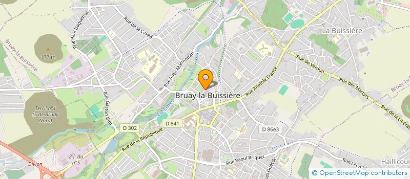 localisation de l'entreprise MADAME INELLE MONDO DADY à BRUAY-LA-BUISSIERE