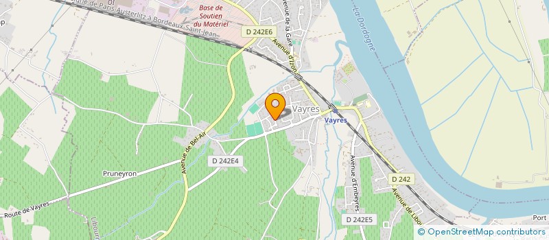 localisation de l'entreprise MADAME INES ACHEMLAL  VAYRES