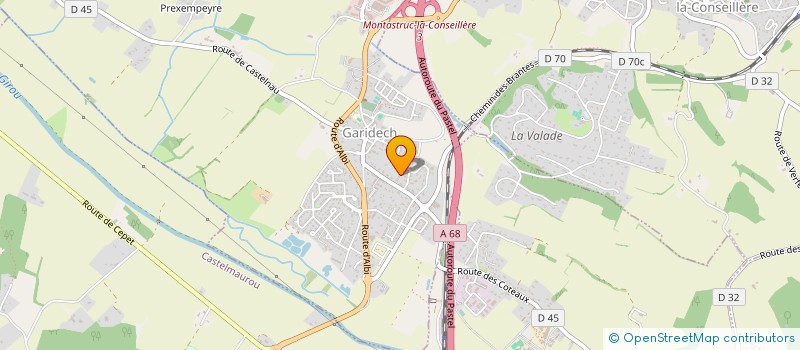 localisation de l'entreprise MADAME INES AHROUCH  GARIDECH