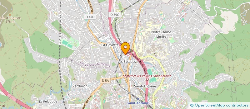 localisation de l'entreprise MADAME INES AIT ATMANE à MARSEILLE