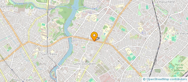 localisation de l'entreprise MADAME INES ALVARGONZALEZ  NANTES