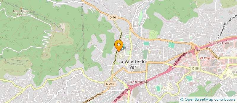 localisation de l'entreprise MADAME INES ANTRONICO  LA VALETTE-DU-VAR