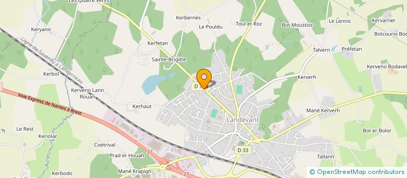 localisation de l'entreprise MADAME INES ANTUNES  LANDEVANT