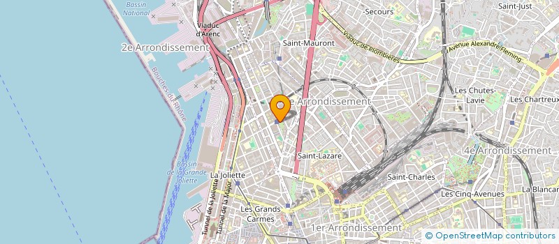 localisation de l'entreprise MADAME INES ARAB à MARSEILLE