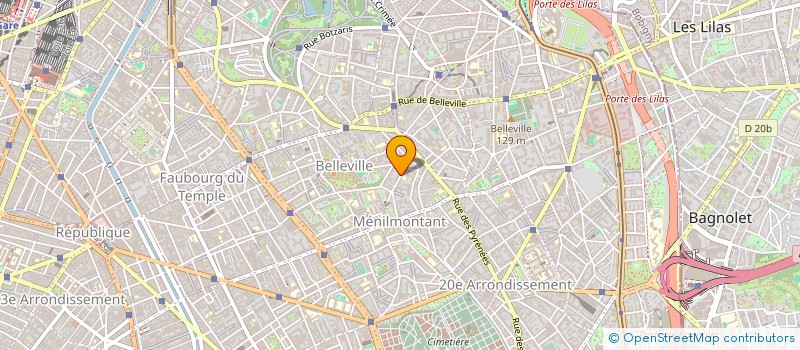 localisation de l'entreprise MADAME INES ARAB  PARIS