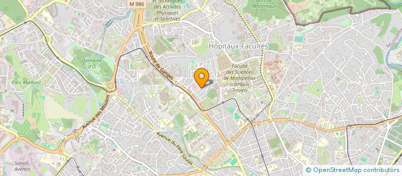 localisation de l'entreprise MADAME INES ASKRI à MONTPELLIER