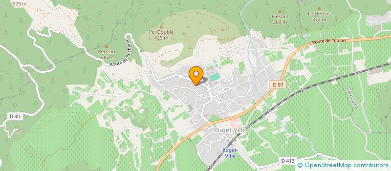 localisation de l'entreprise MADAME INES ASSENINE  PUGET-VILLE