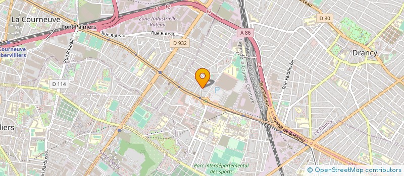 localisation de l'entreprise MADAME INES ASSOUS à DRANCY