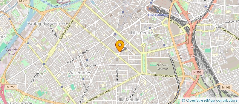localisation de l'entreprise MADAME INES AVOT  LILLE