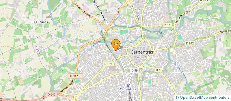 localisation de l'entreprise MADAME INES BACHA  CARPENTRAS