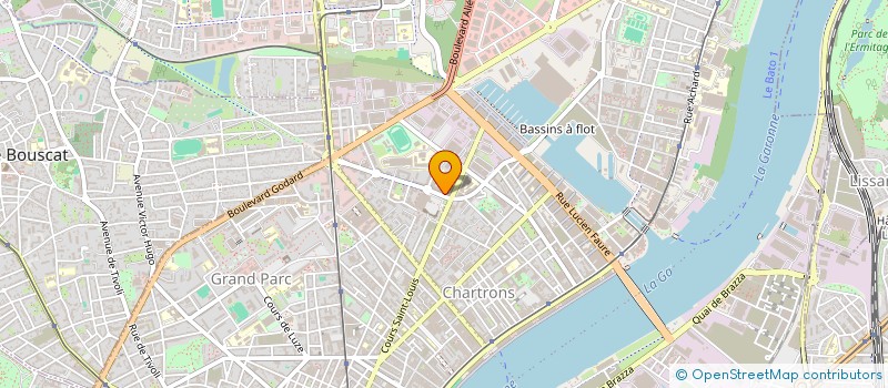 localisation de l'entreprise MADAME INES BADREDDINE  BORDEAUX