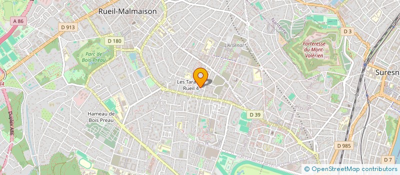 localisation de l'entreprise MADAME INES BAKALTI à RUEIL-MALMAISON