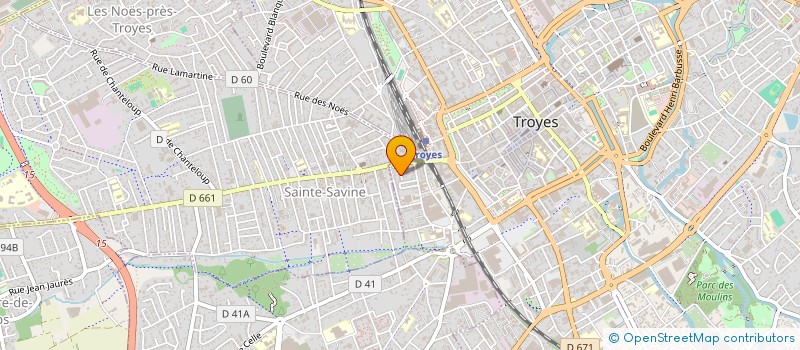 localisation de l'entreprise MADAME INES BASSONG  TROYES