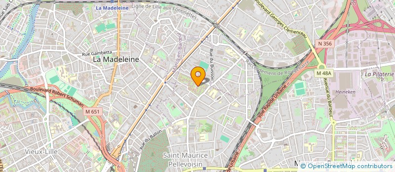 localisation de l'entreprise MADAME INES BELAID  LILLE