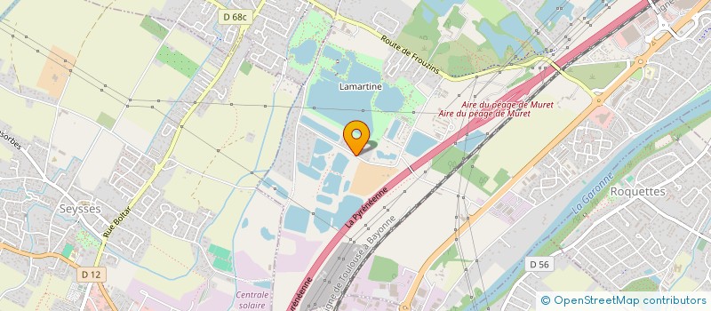 localisation de l'entreprise MADAME INES BELATTAR  ROQUES