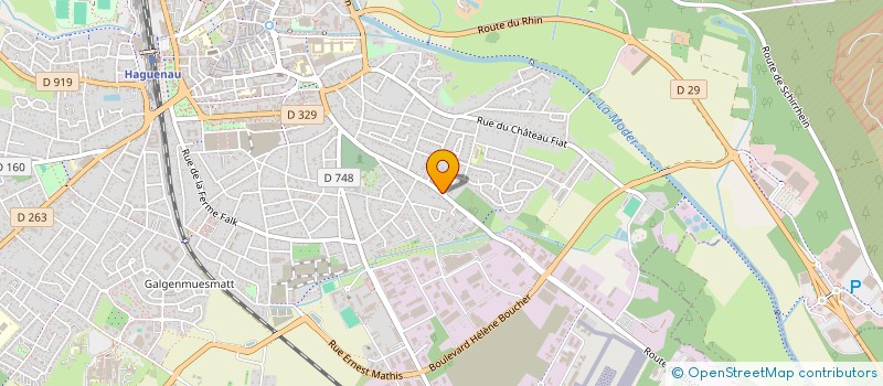 localisation de l'entreprise MADAME INES BEN BRAHIM à SCHILTIGHEIM