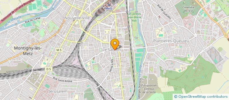 localisation de l'entreprise MADAME INES BENAICHA  METZ