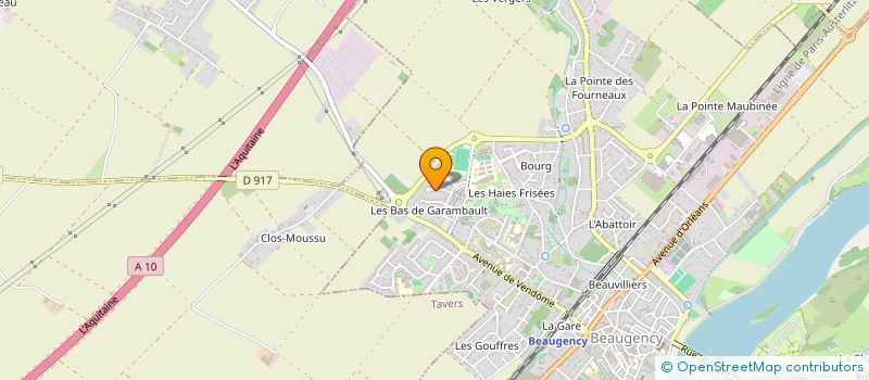localisation de l'entreprise MADAME INES BENAMOR à BEAUGENCY