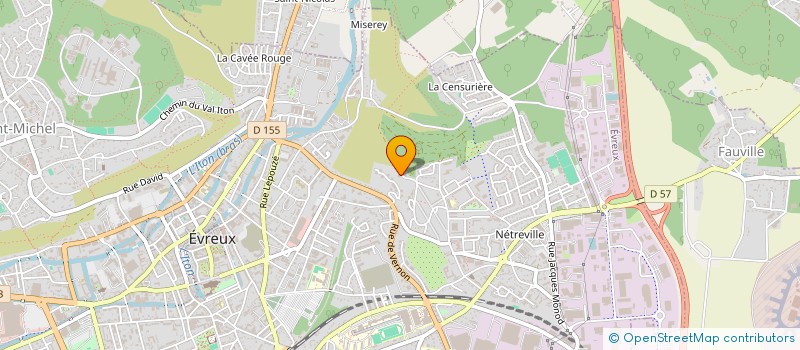 localisation de l'entreprise MADAME INES BENASLA  EVREUX