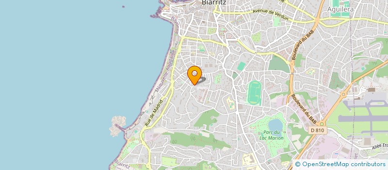 localisation de l'entreprise MADAME INES BENNIS à BIARRITZ