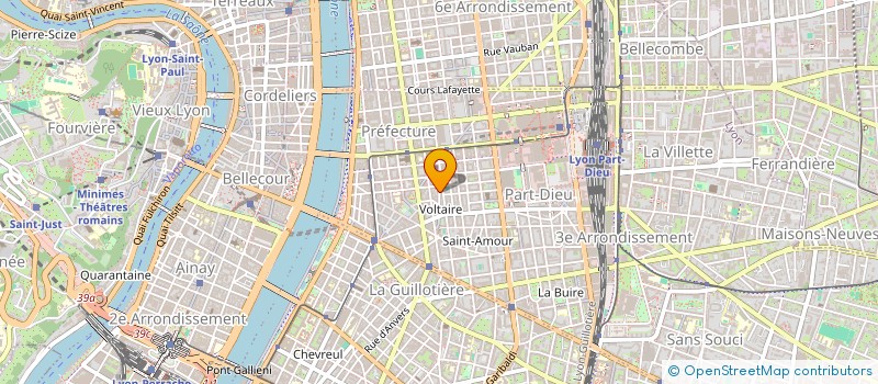 localisation de l'entreprise MADAME INES BERENGUER  LYON