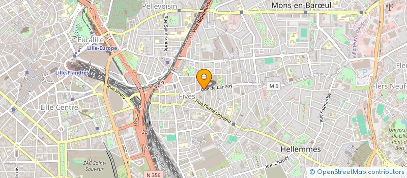 localisation de l'entreprise MADAME INES BERQUIN à LILLE