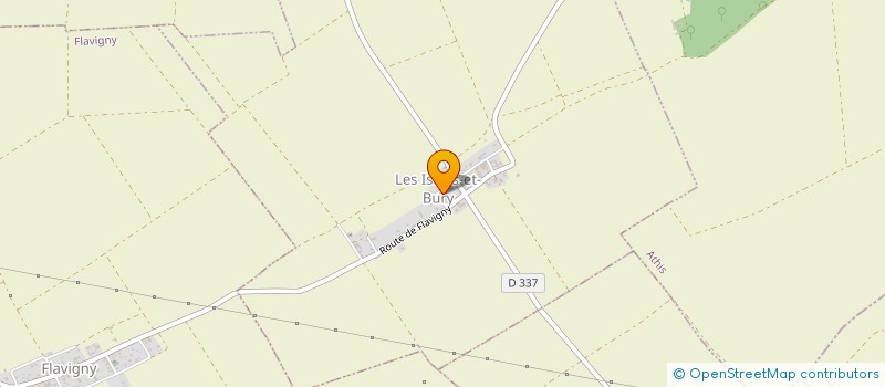 localisation de l'entreprise MADAME INES BERTHEREAU  LE MESNIL SUR OGER