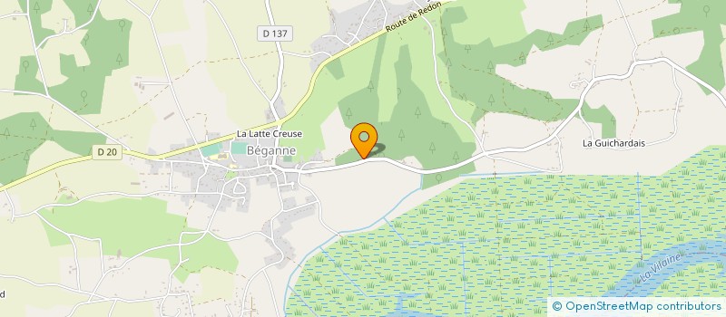 localisation de l'entreprise MADAME INES BESNIER  BEGANNE