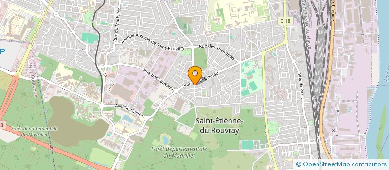 localisation de l'entreprise MADAME INES BEZZEKHAMI à SAINT-ETIENNE-DU-ROUVRAY