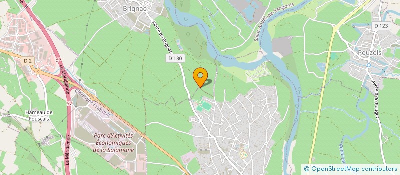 localisation de l'entreprise MADAME INES BIAGI  CLERMONT-L'HERAULT