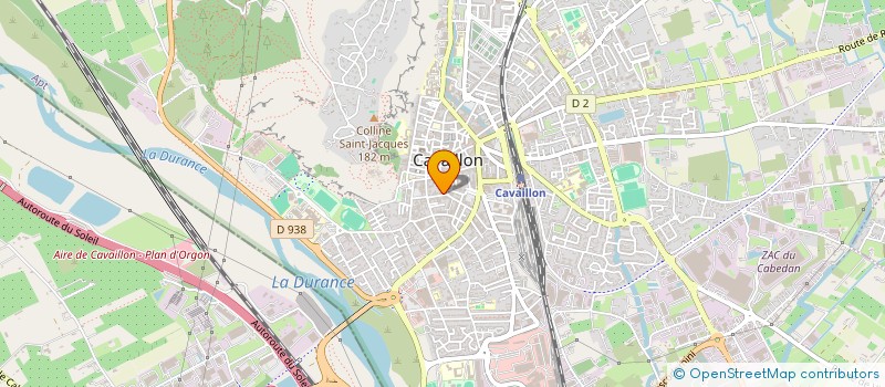 localisation de l'entreprise MADAME INES BIZOT  CAVAILLON