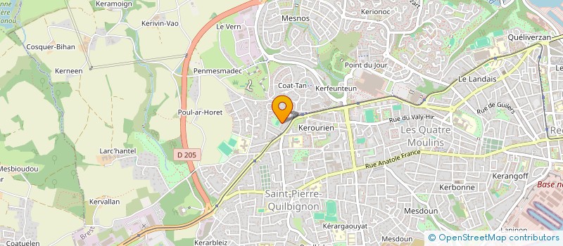 localisation de l'entreprise MADAME INES BOISSIERE à BREST
