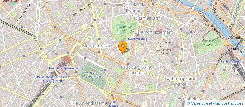 localisation de l'entreprise MADAME INES BOTTIN  PARIS