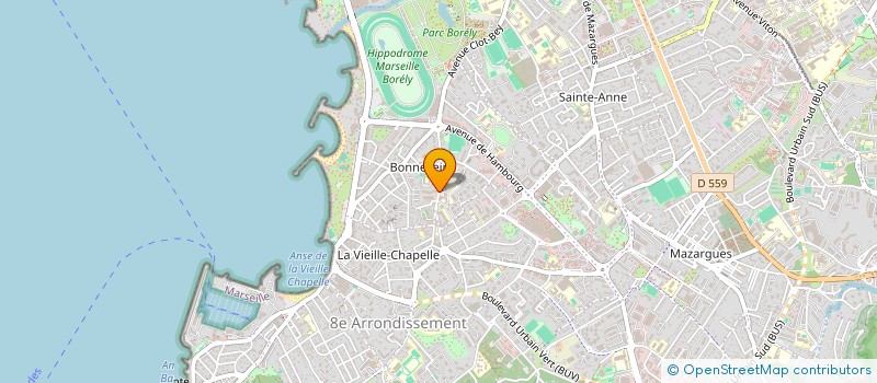 localisation de l'entreprise MADAME INES BOUDIAF à MARSEILLE