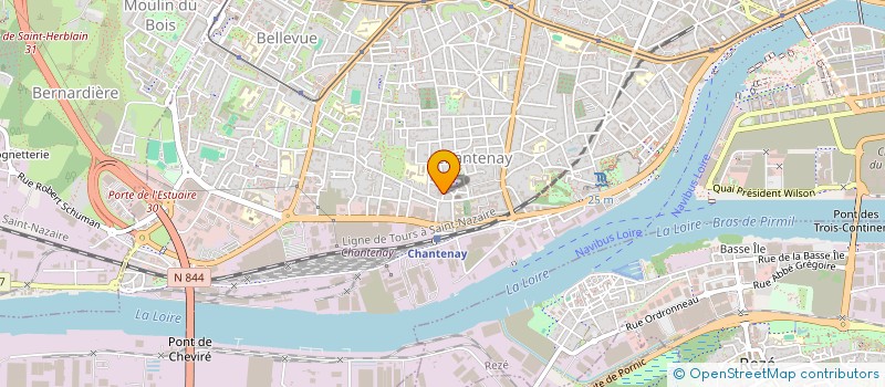 localisation de l'entreprise MADAME INES BOUKECHICHE PERROUIN à NANTES