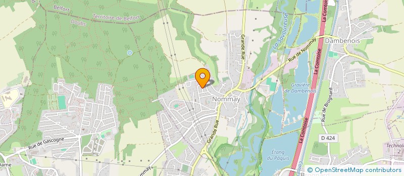 localisation de l'entreprise MADAME INES BOUKTIR  NOMMAY